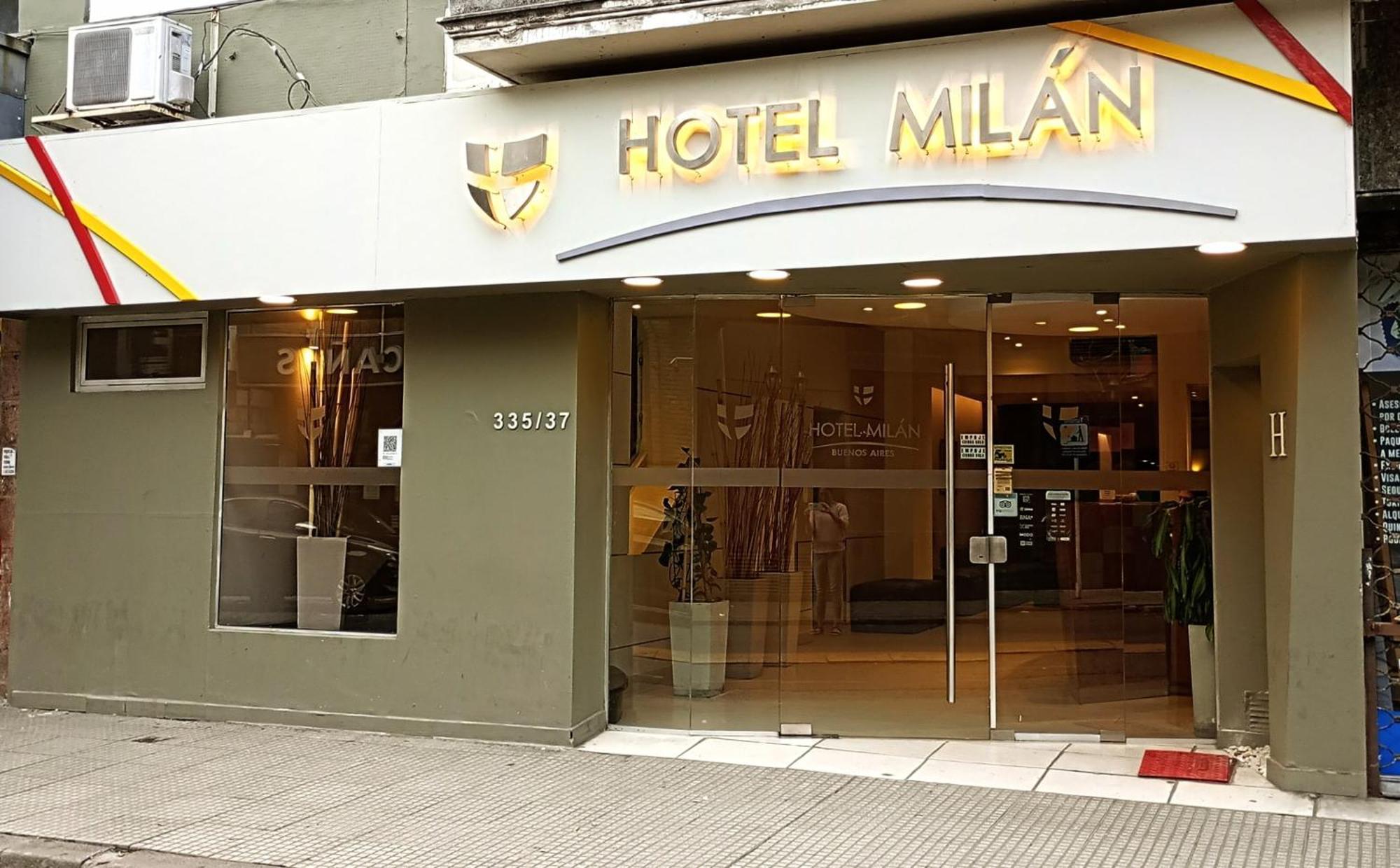 Hotel Milan Buenos Aires Exteriér fotografie